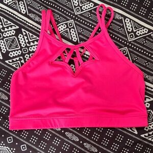 Victoria’s Secret Pink the show off Strappy Women's Sports Bra